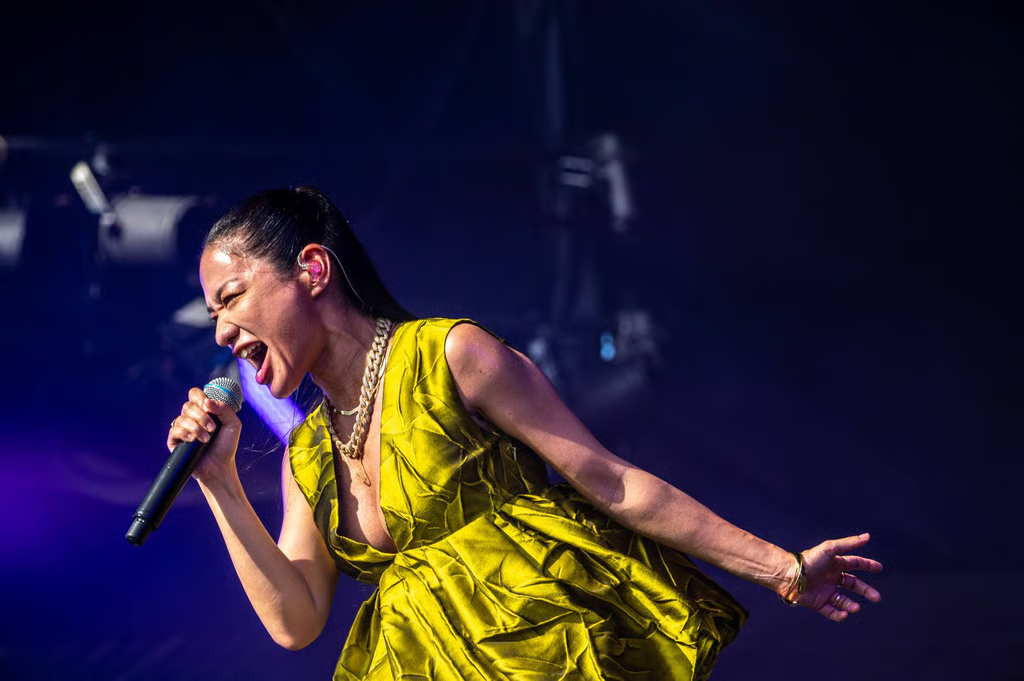 Awich rap queen interview stage performance