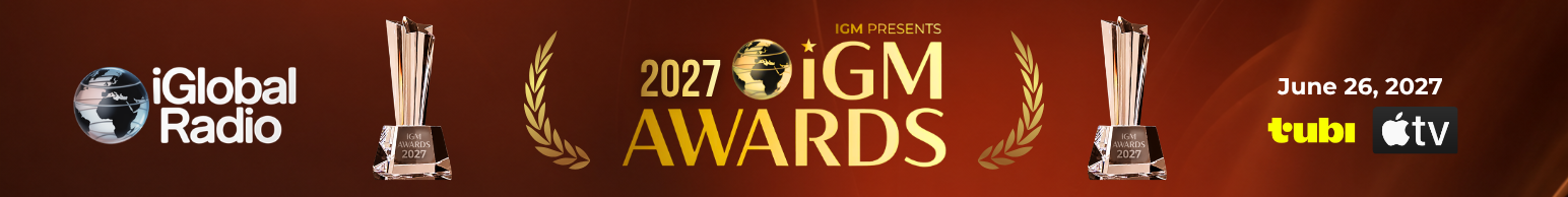 IGM AWARDS 2027 Banner