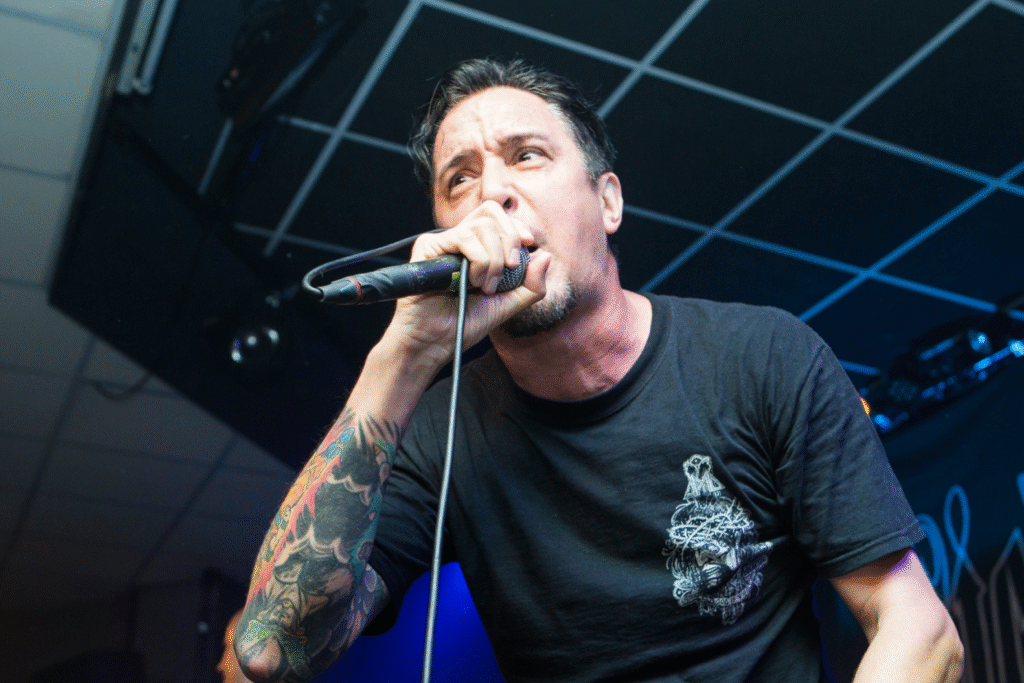 Lou Koller Sick of It All frontman live performance