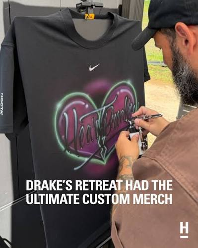 Drake Nocto Manor retreat LeBron shirt