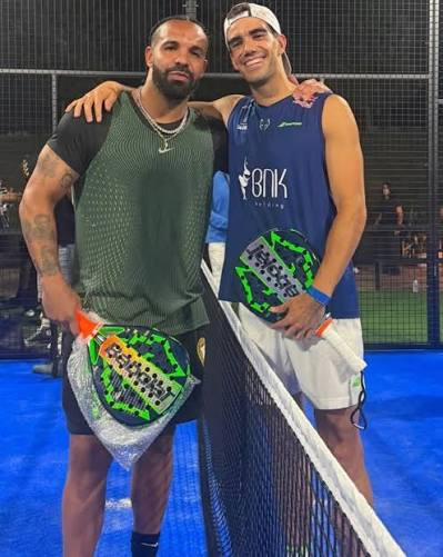 Drake LeBron James feud padel retreat