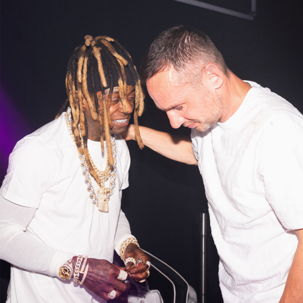 Lil Wayne single update Michael Rubin party