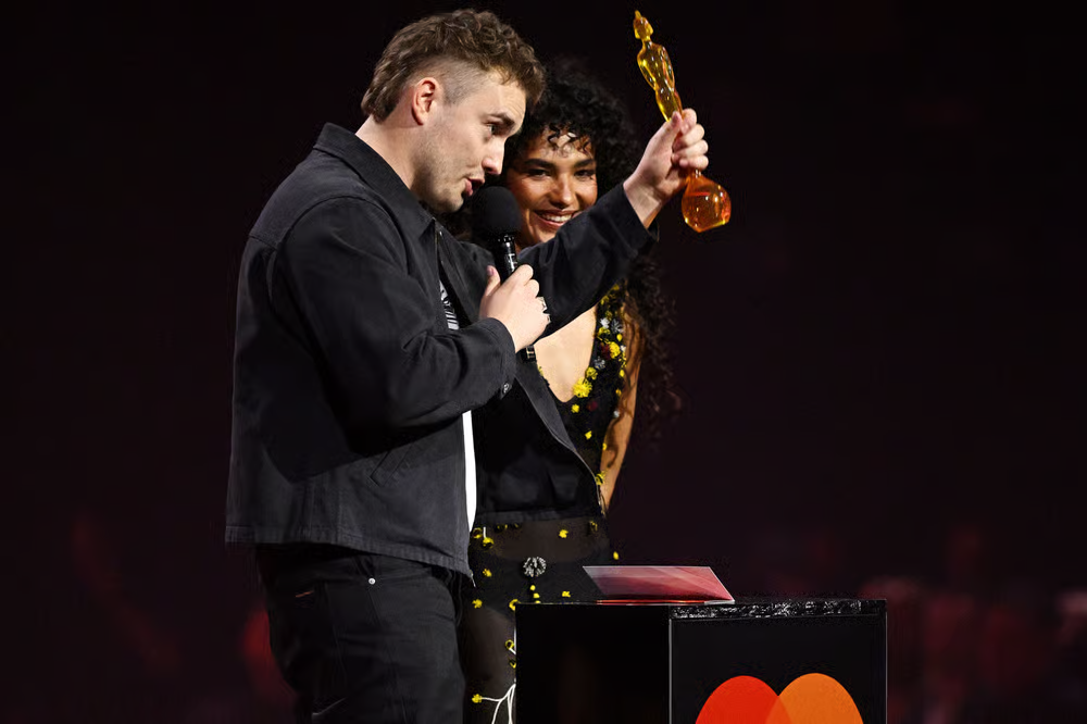 Olivia Dean Sam Fender BRIT Awards