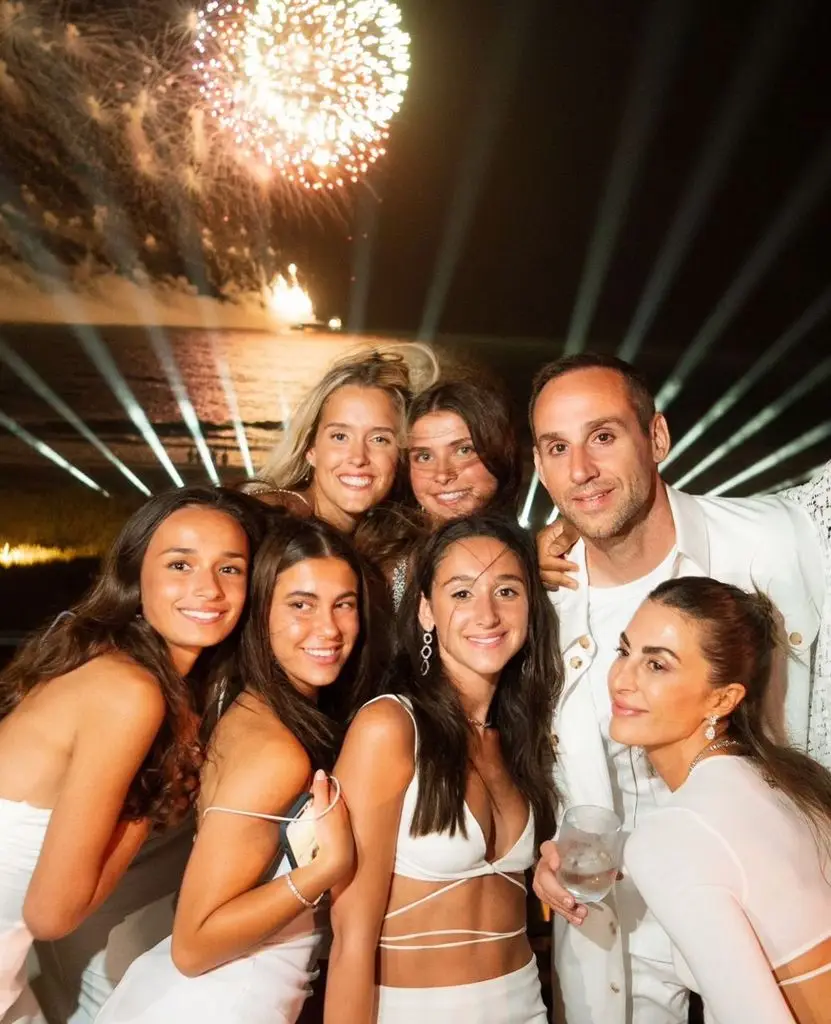Michael Rubin White Party Hamptons estate fireworks