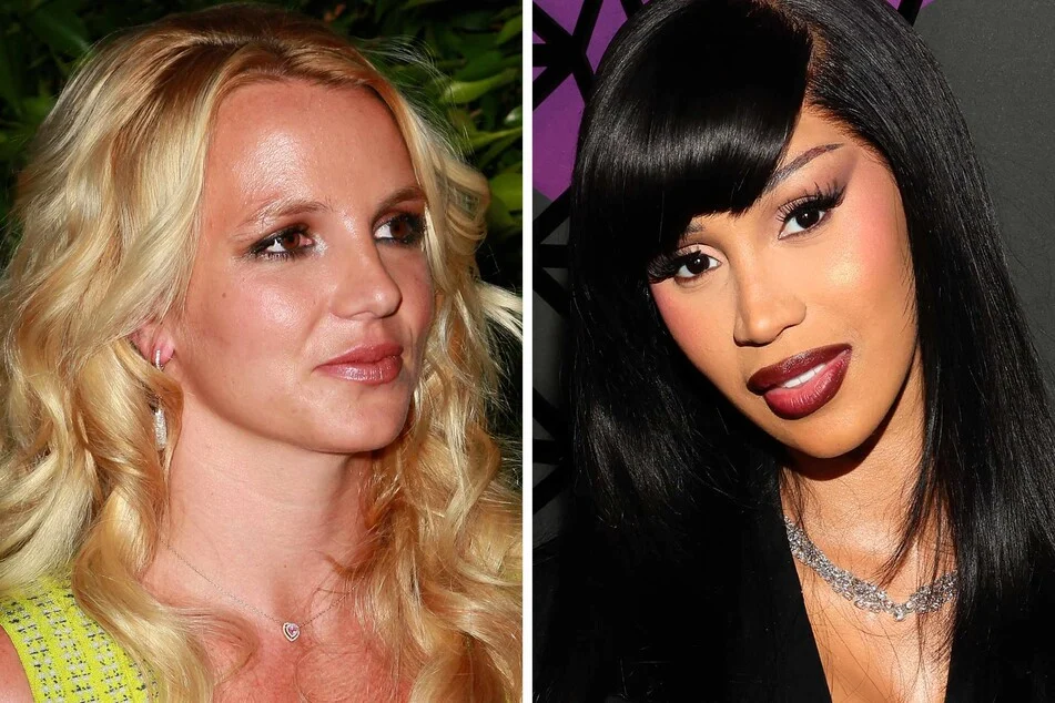 Cardi B Britney Spears comparison Instagram video