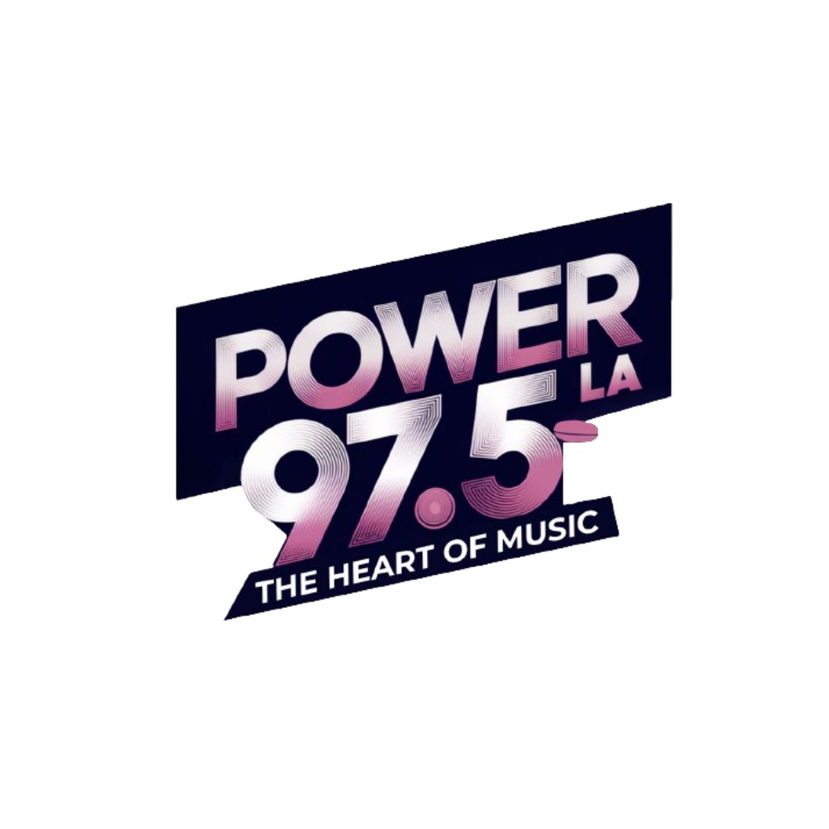 Power 97.5 LA Radio logo